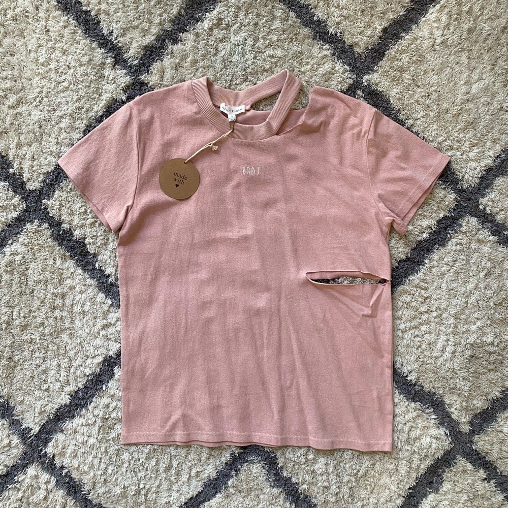 Distressed Tee Shirt
